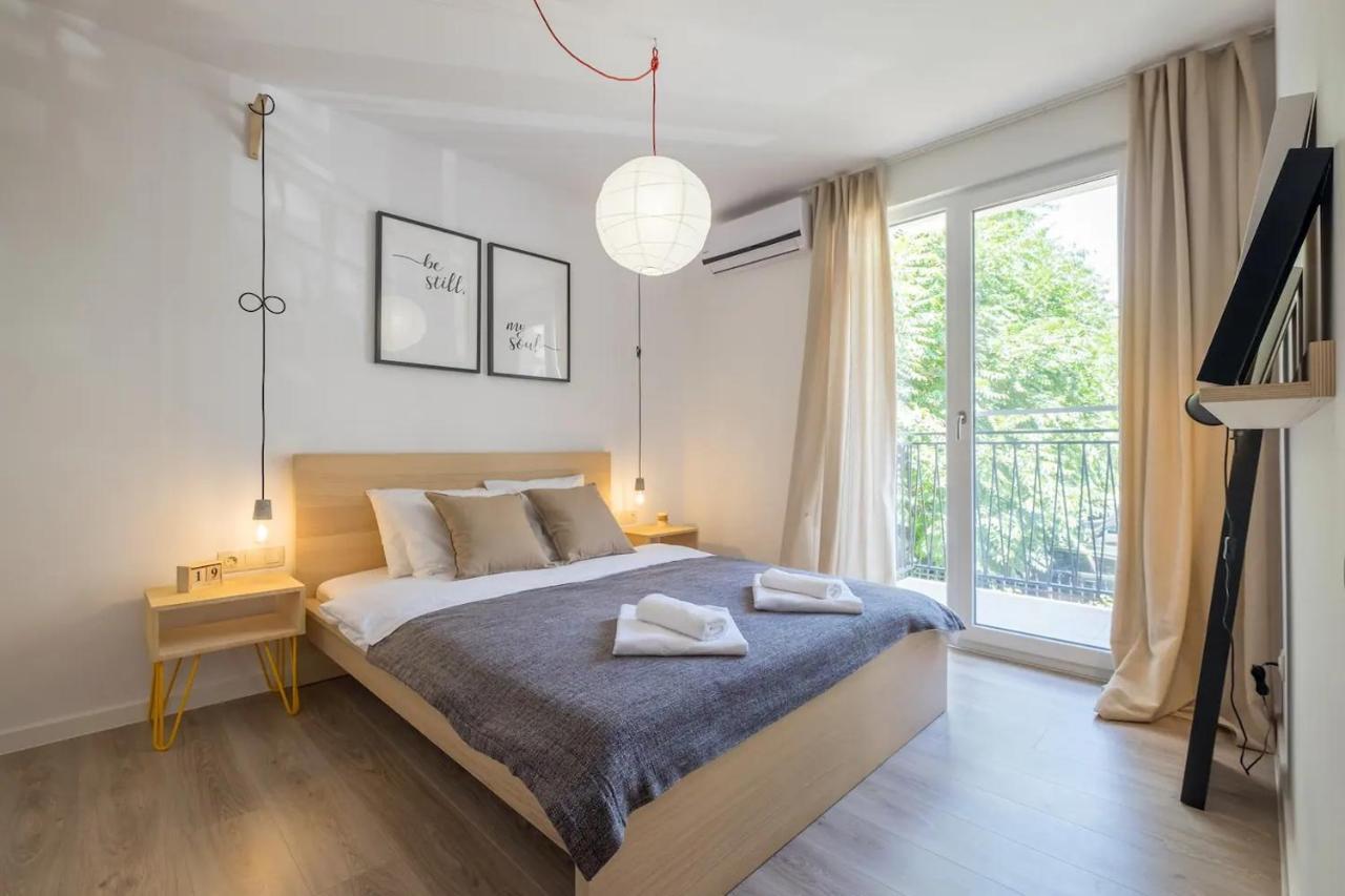 Quiet & Airy Modern Apt. Top Centre Free Parking Sofia Exterior foto